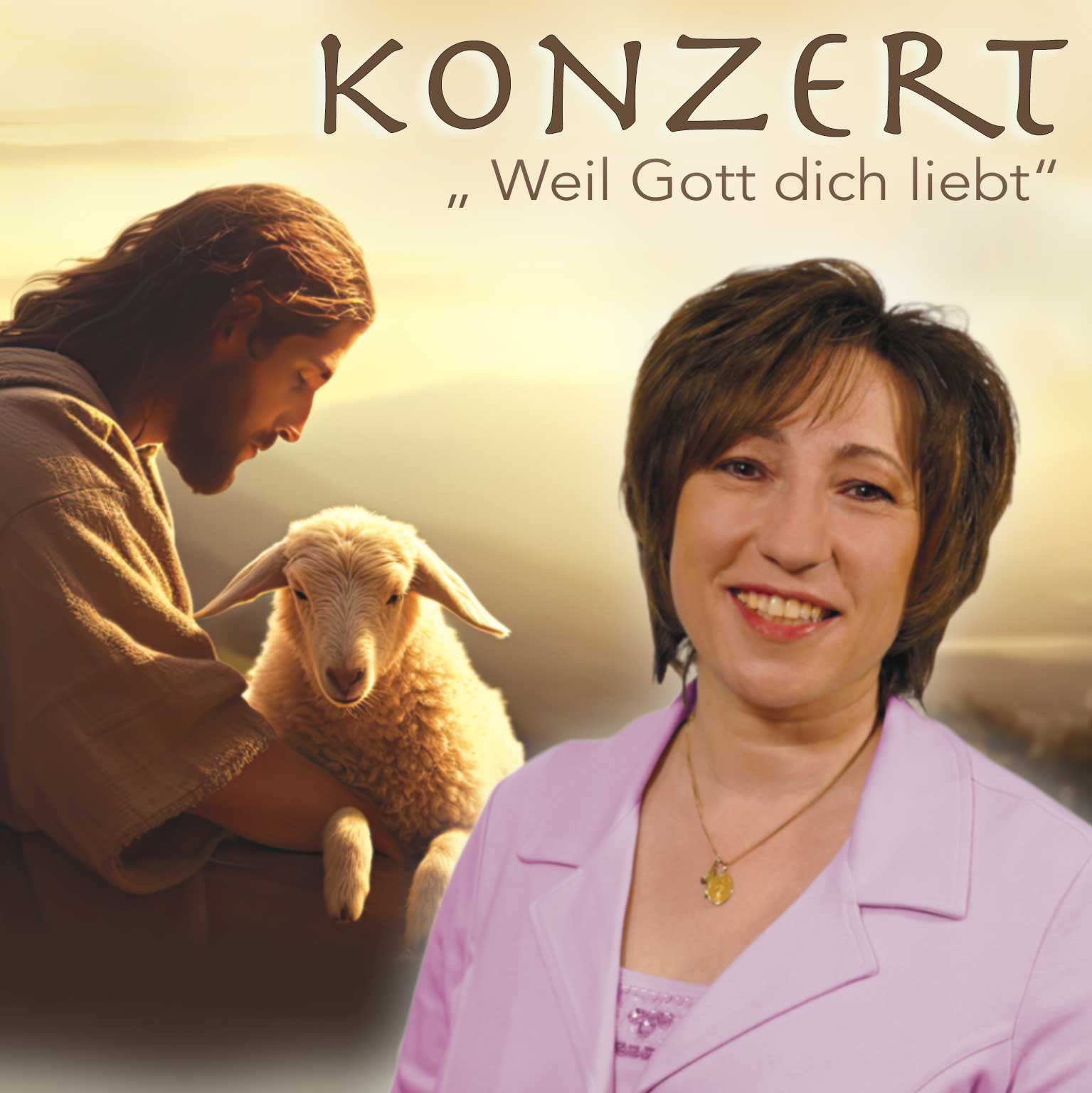 Konzert "Weil Gott dich liebt" mit Brigitte Traeger im Haus Jerusalem in Sievernich