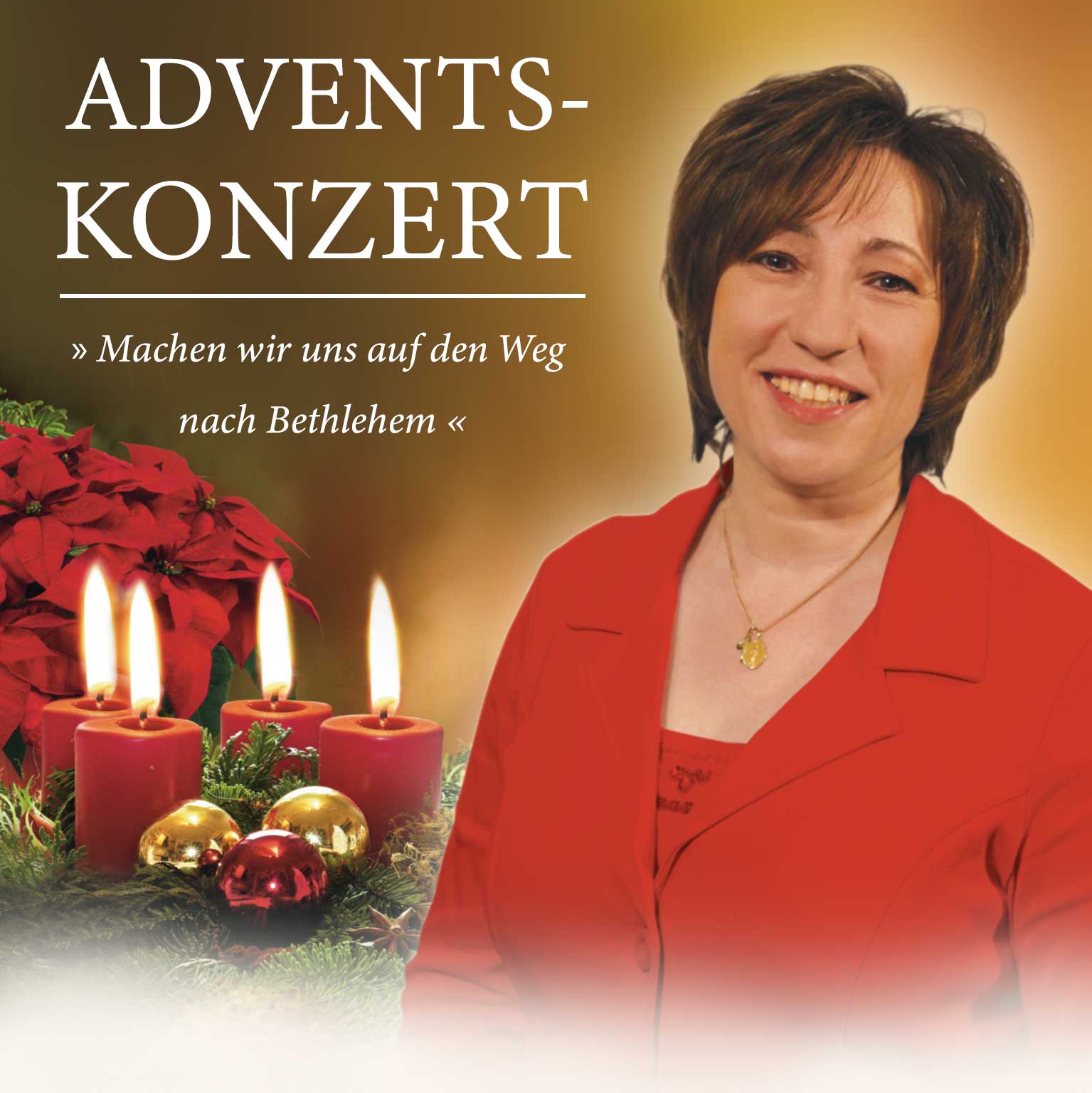 Adventskonzert mit Brigitte Traeger in Fichtelberg, Pfarrkirche Mariä Geburt