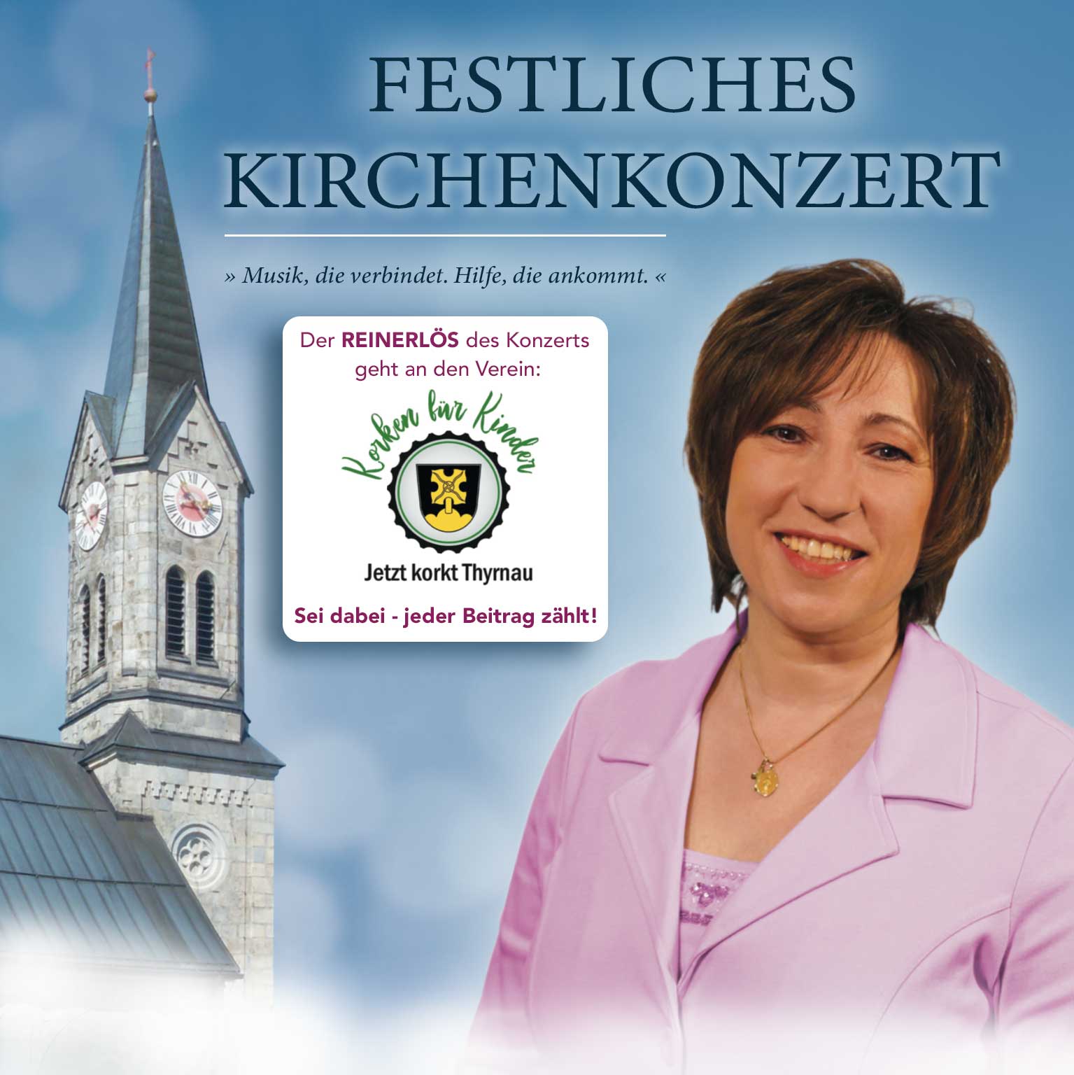 Festliches Kirchenkonzert mit Brigitte Traeger, Kath. Pfarrkirche Maria Himmelfahrt, Sonnen